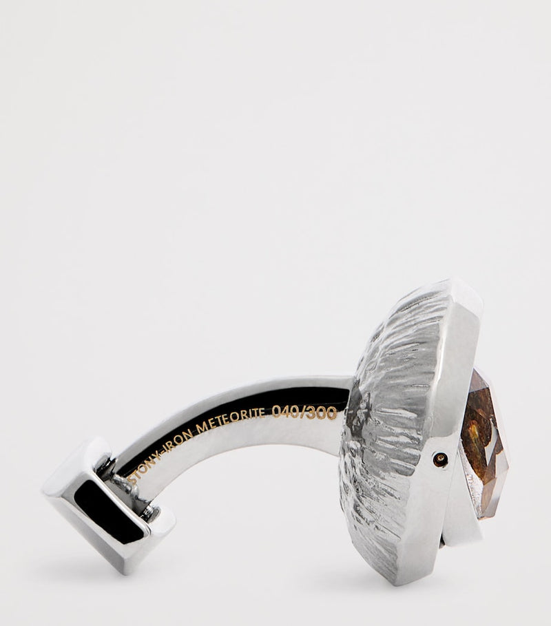 Tateossian meteorite cufflinks - British product