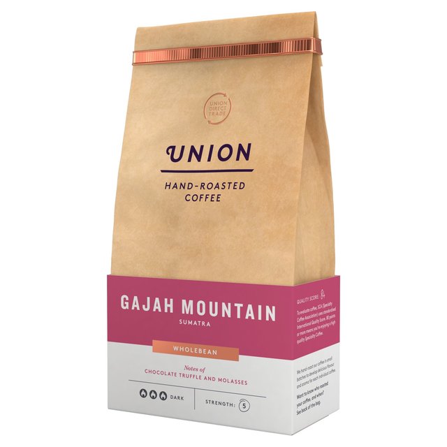 Union Gajah Mountain Sumatra Wholebean   200g GOODS M&S