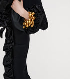 Schiaparelli Spheres bracelet gold-tone brass chain, UK version