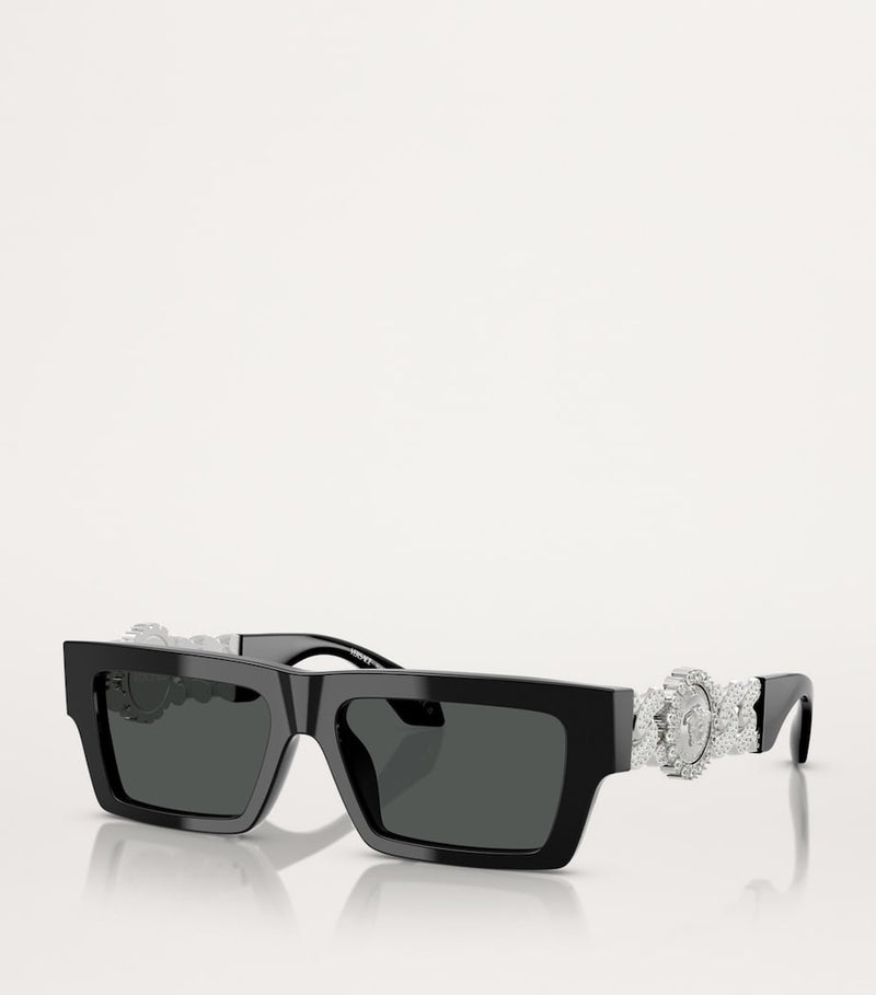 Versace acetate sunglasses with tinted lenses - British product
