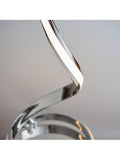 Gallery Home Maria floor lamp with chrome finish - British product