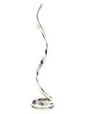 Gallery Home Maria floor lamp with chrome finish - British product