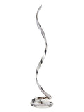 Gallery Home Maria floor lamp with chrome finish - British product