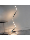 Gallery Home Maria floor lamp with chrome finish - British product