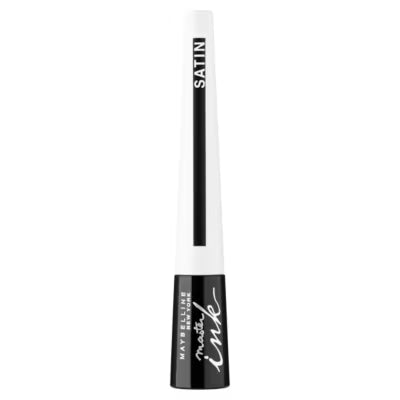 Maybelline Master Ink Satin Eye Liner in black, imported from the UK