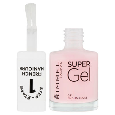 Rimmel London gel nail polish English Rose 12ml, imported from the UK
