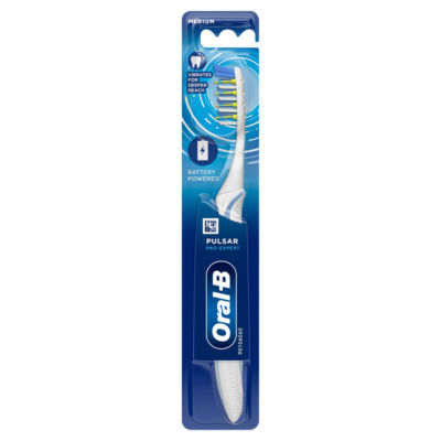 Oral-B Pro-Clean Pulsar battery-powered toothbrush, imported from the UK