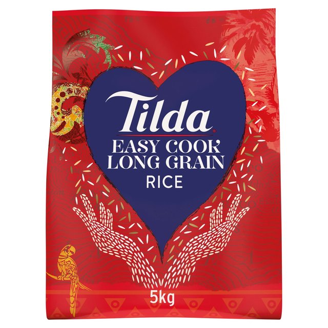Tilda Easy Cook Long Grain Rice 5kg GOODS M&S