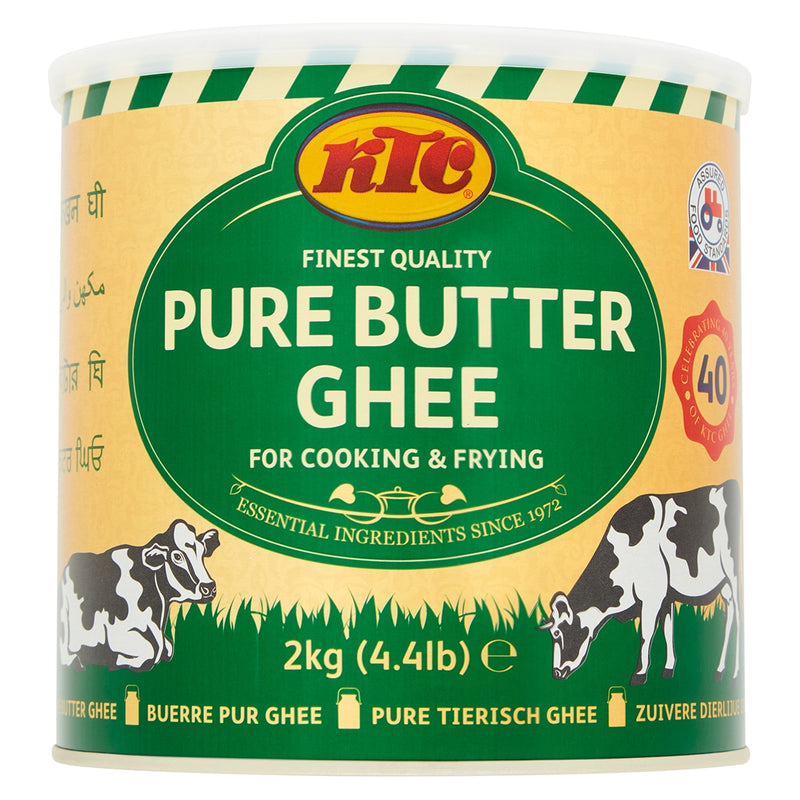 KTC Pure Butter Ghee 2kg, UK version