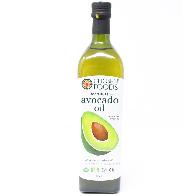 100% Pure Expeller-Pressed Avocado Oil 1L