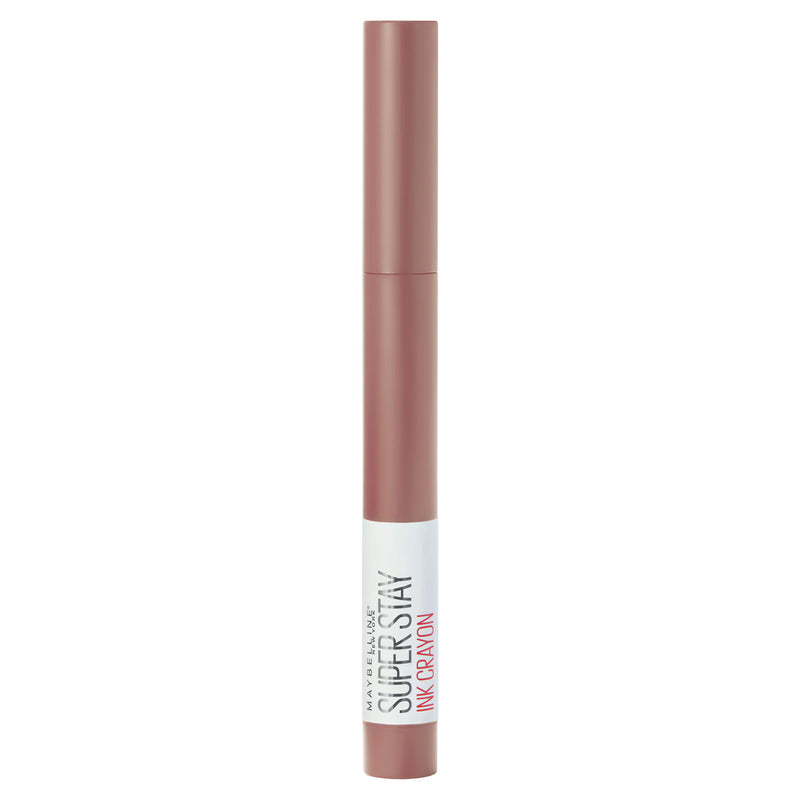 Maybelline Superstay Matte Ink Crayon Lipstick 10 Trust Your Gut, imported from the UK