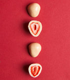Harrods white chocolate strawberries 225g, UK version