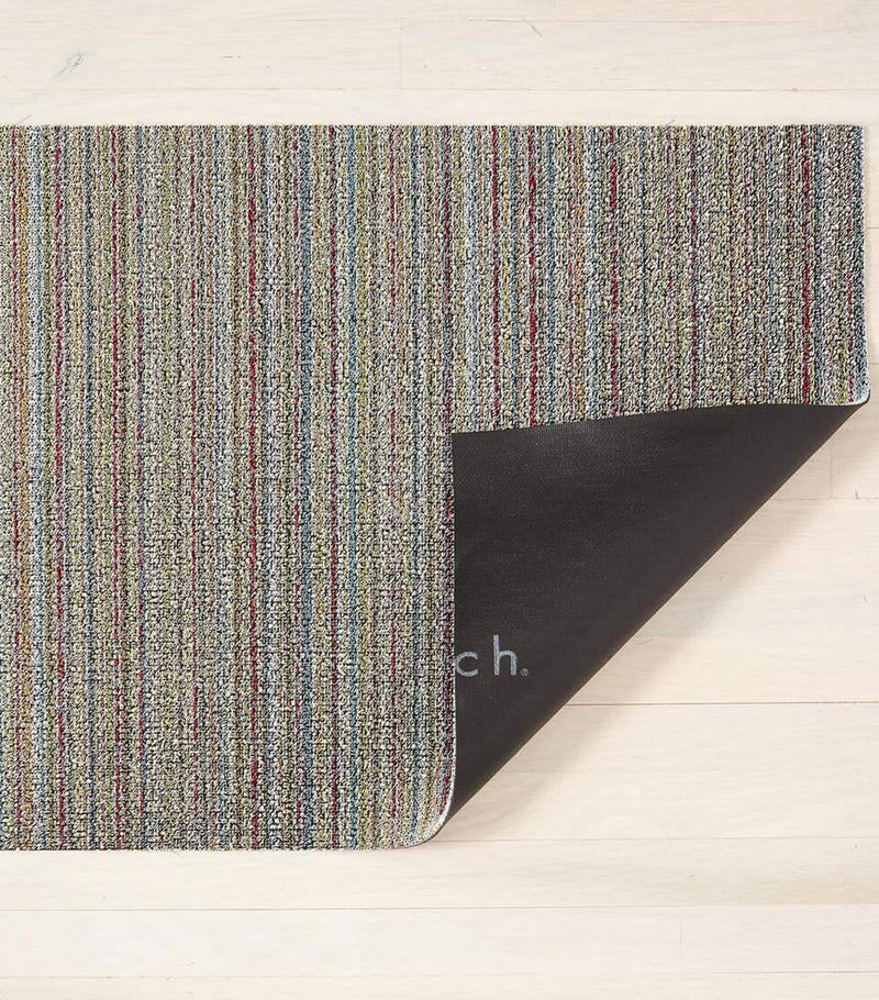 Chilewich Skinny Stripe Shag Utility Mat 61cm x 91cm - British product
