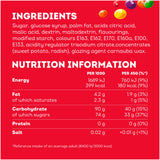 Skittles sweets tropical 45g, UK version