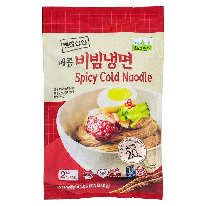 Chilkab Korean spicy cold noodle with sauce - British product