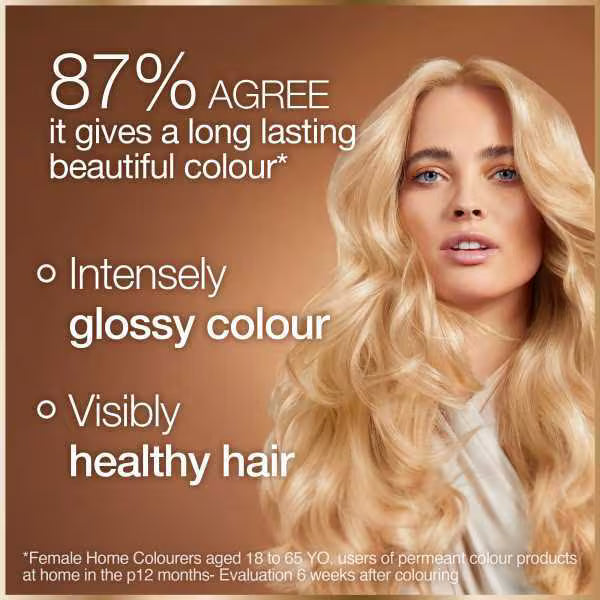 Garnier permanent hair dye Blackberry Brown, UK version