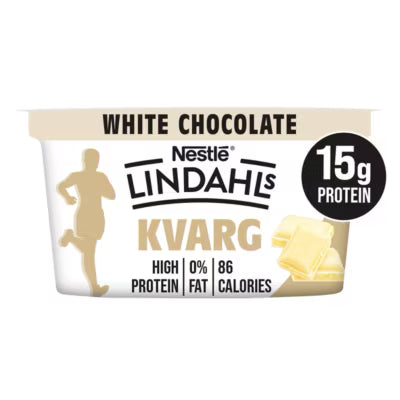 Lindahls Kvarg White Chocolate 150g, UK version