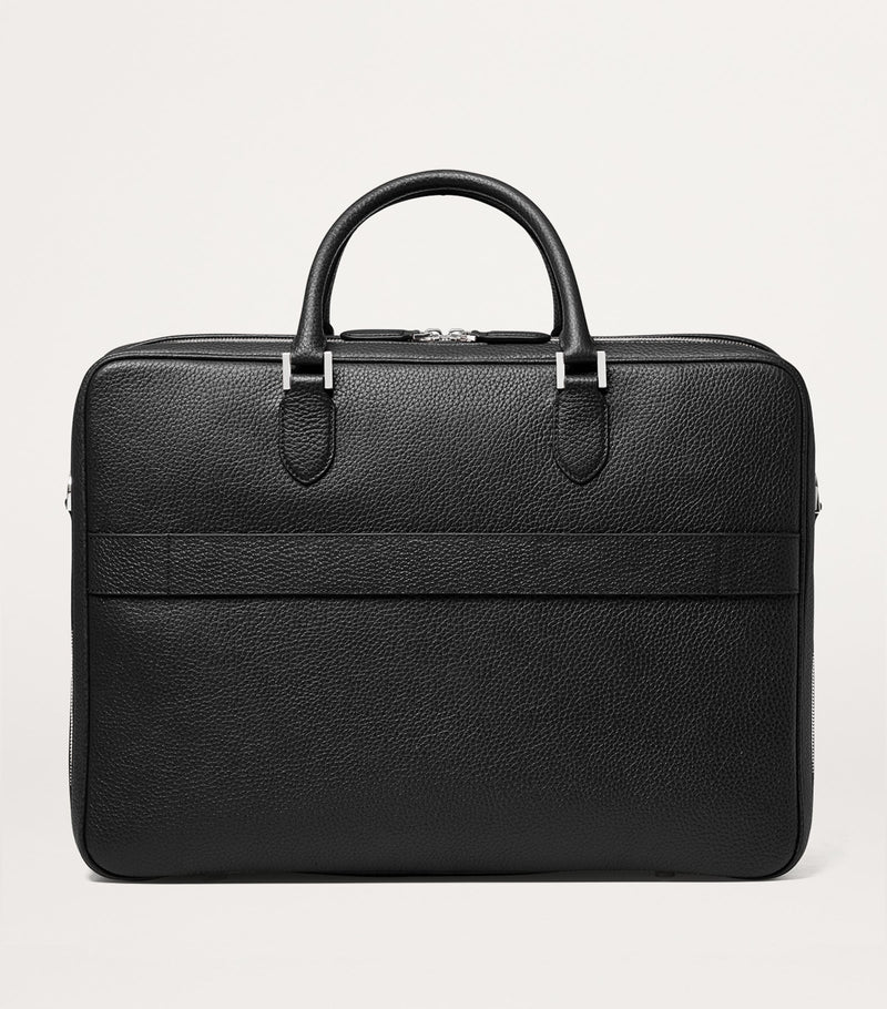 Aspinal Of London leather 48 Hour Mount Street travel bag - British product