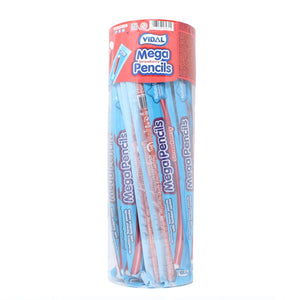 Strawberry Mega Pencil Sweets, Individually Wrapped, Pack of 40
