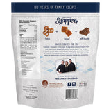 Snappers milk chocolate and caramel pretzels 567g - British product