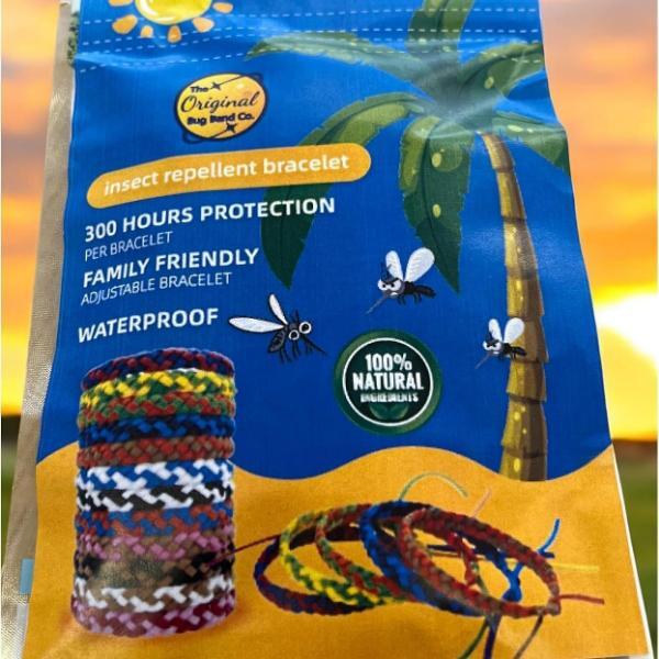 Milford insect repellent bracelets 12 pack, imported from the UK