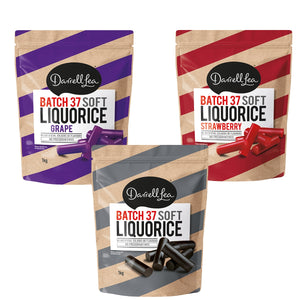 Liquorice Sweets with Natural Flavours and No High Fructose, 1kg