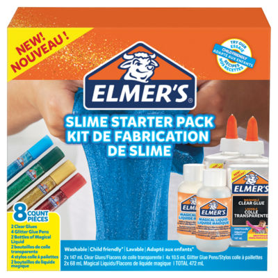 Elmer's slime making kit with glue and pens - British product