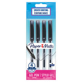 Papermate black gel pens 4 pack, imported from the UK