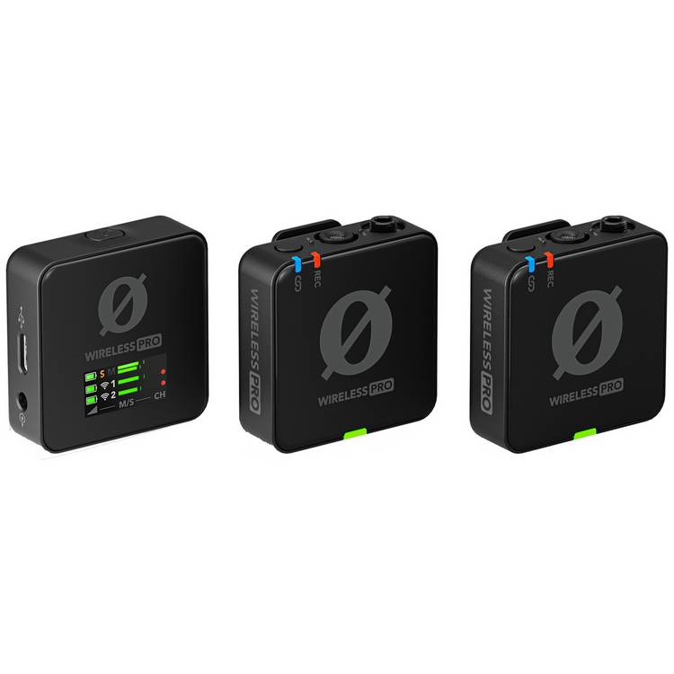 Rode Wireless Pro microphone system black, UK version
