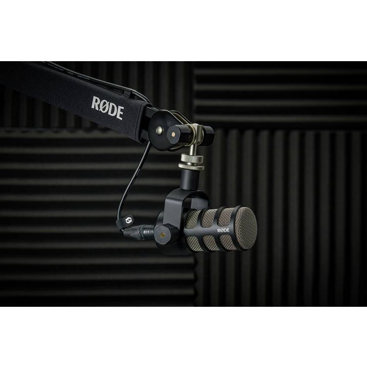 Rode PodMic dynamic broadcast microphone black - British product
