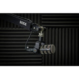 Rode PodMic dynamic broadcast microphone black - British product