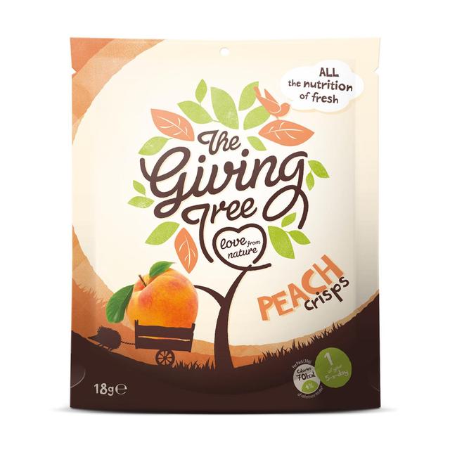 The Giving Tree Freeze Dried Peach Crisps 18g GOODS M&S