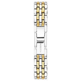 Sekonda Monica white dial two-tone watch gift set - British product