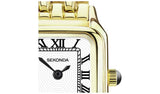 Sekonda Monica ladies white dial gold strap watch UK version