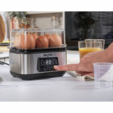 Salter 3-in-1 Digital Egg Cooker for up to 6 eggs (British brand)