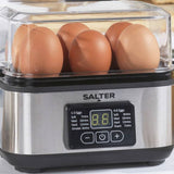 Salter 3-in-1 Digital Egg Cooker for up to 6 eggs (British brand)