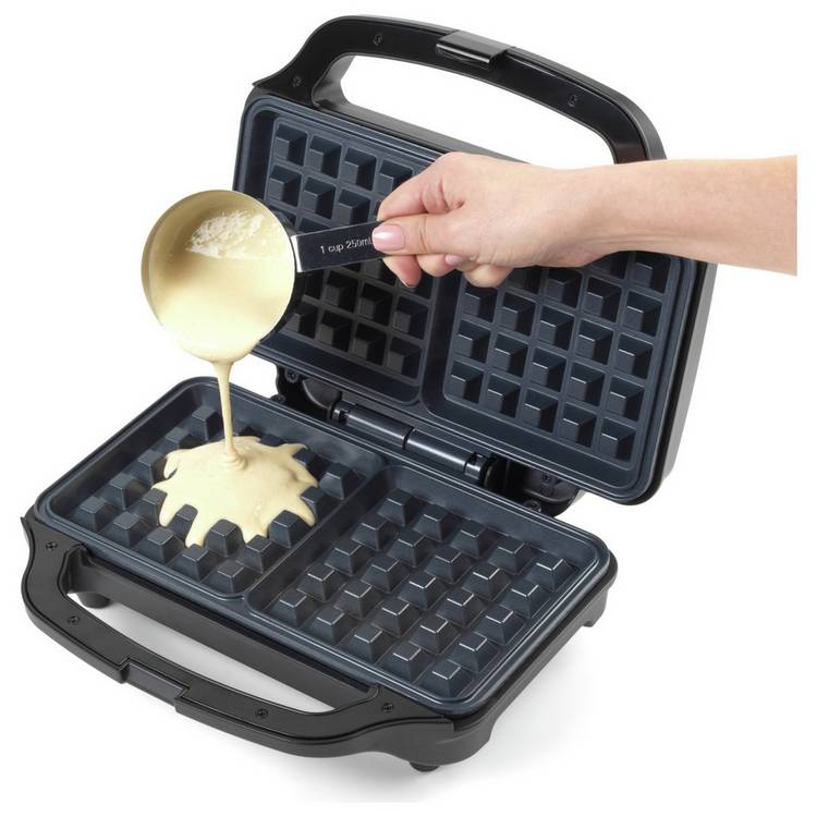 Salter Kuro XL deep fill waffle maker, imported from the UK