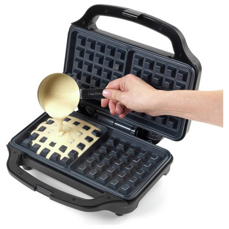 Salter Kuro XL deep fill waffle maker, imported from the UK