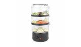 Salter Kuro 3 Tier Steamer grey, imported from the UK