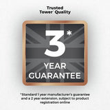 Tower sandwich toaster rose gold 2 portion - British product