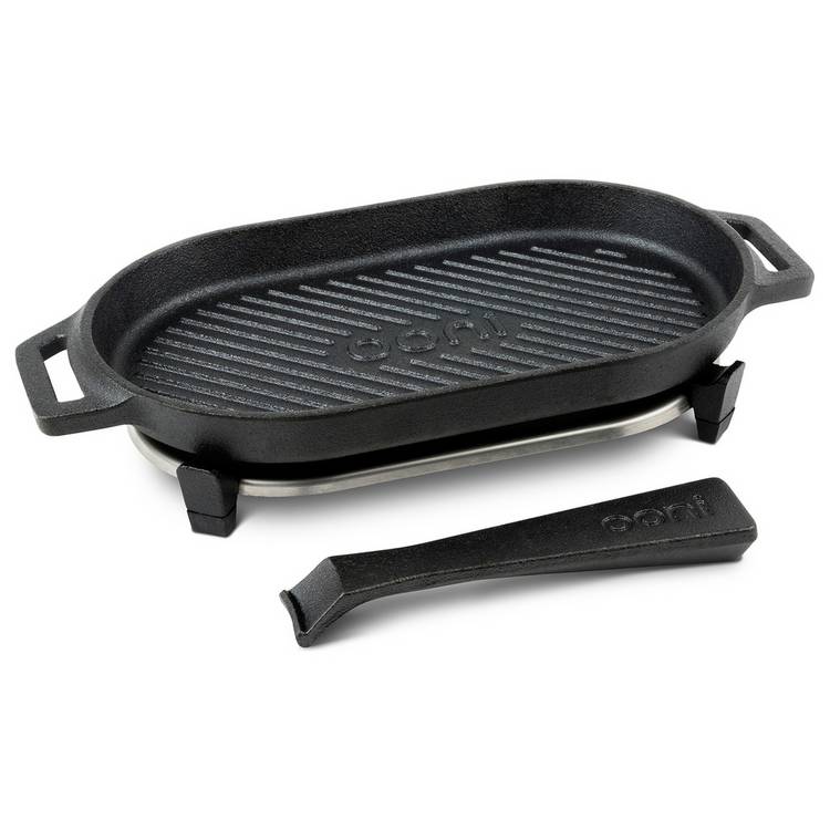 Ooni cast iron grizzler pan 17cm - British product