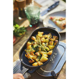 Ooni cast iron grizzler pan 17cm - British product