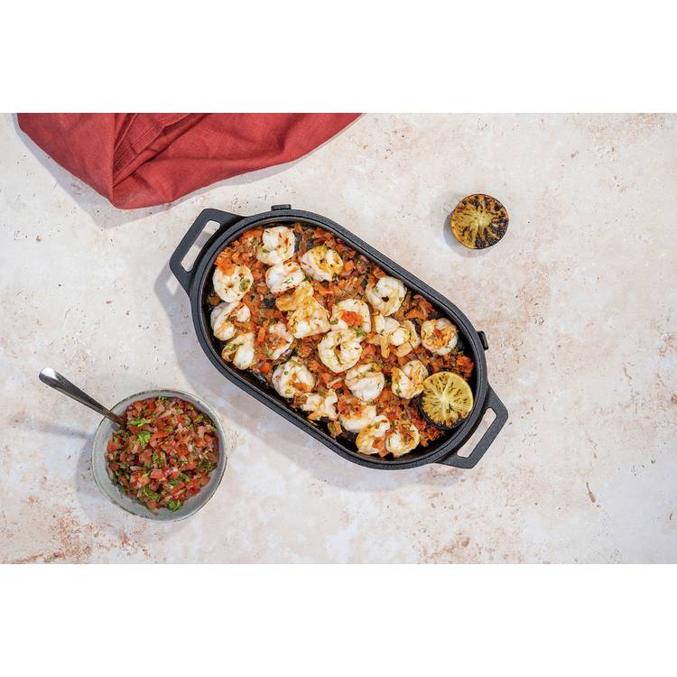 Ooni cast iron sizzler pan 17cm, imported from the UK