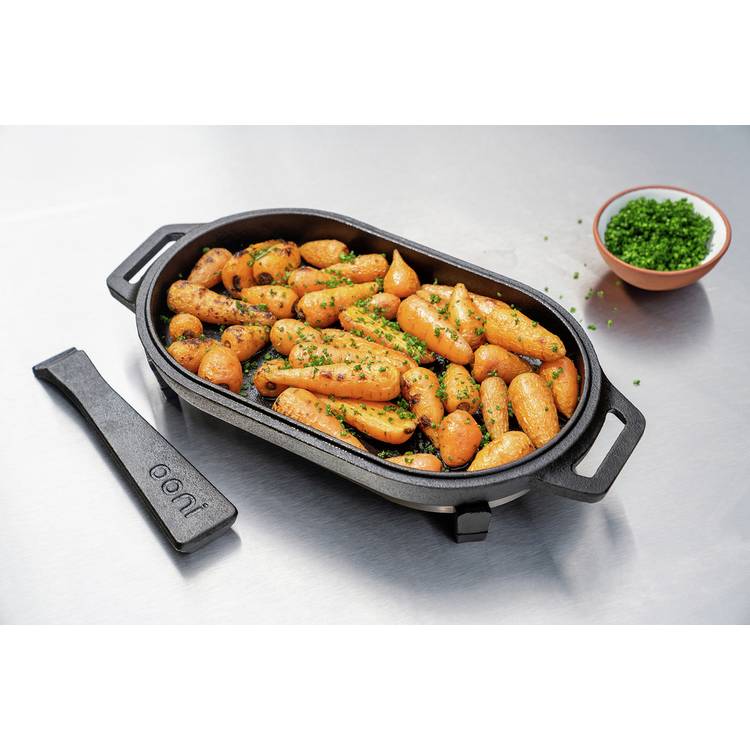 Ooni cast iron sizzler pan 17cm, imported from the UK