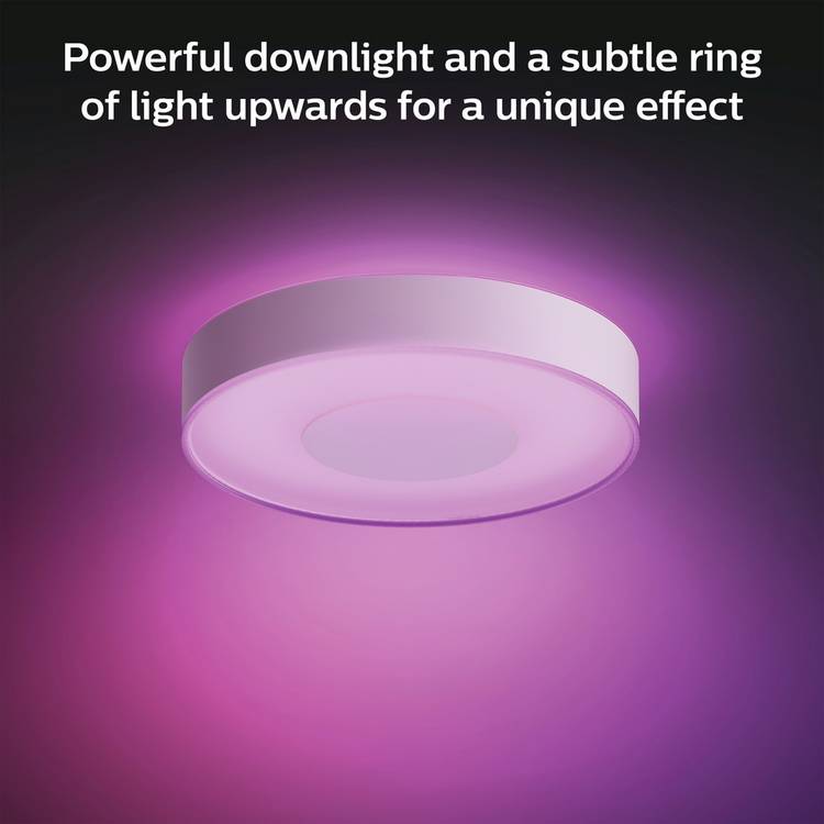 Philips LED flush ceiling light white 38cm, imported from the UK