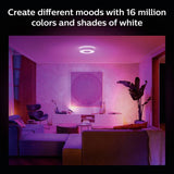 Philips LED flush ceiling light white 38cm, imported from the UK