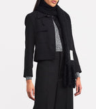 Joseph bouclé knit scarf (British brand)