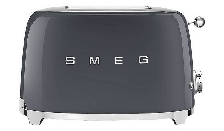 Smeg retro 2 slice toaster grey UK version