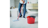 Vileda SuperMocio microfibre cotton mop with torsion wringer bucket (British brand)