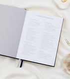 Blush and Gold wedding planner journal - British product